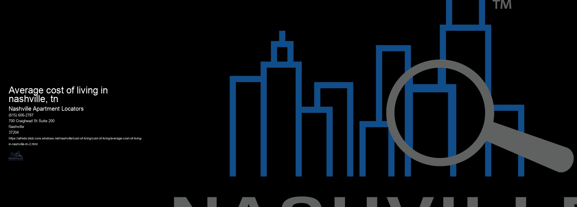 average cost of living in nashville, tn